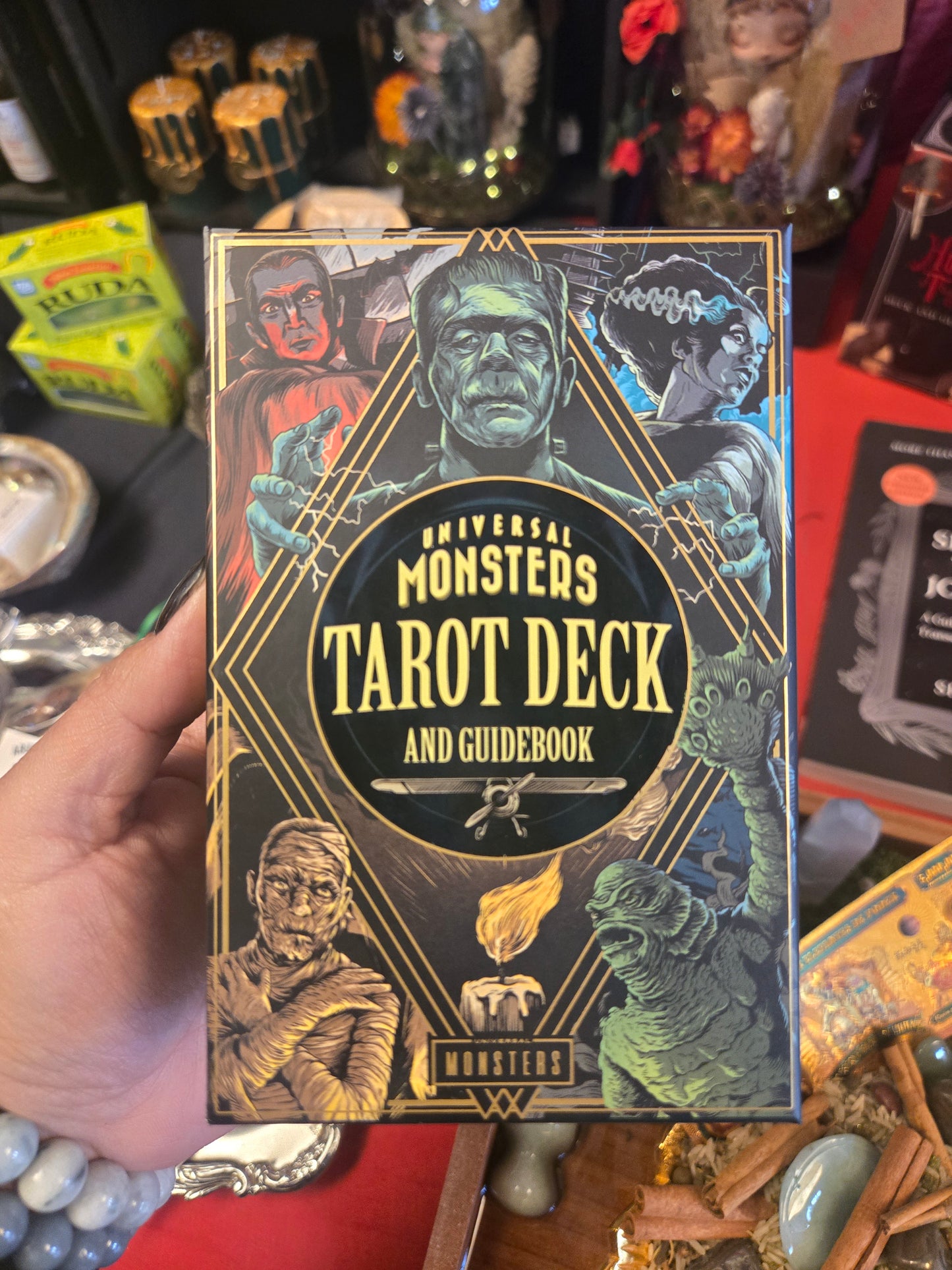 Universal Monsters Tarot Deck & Guidebook