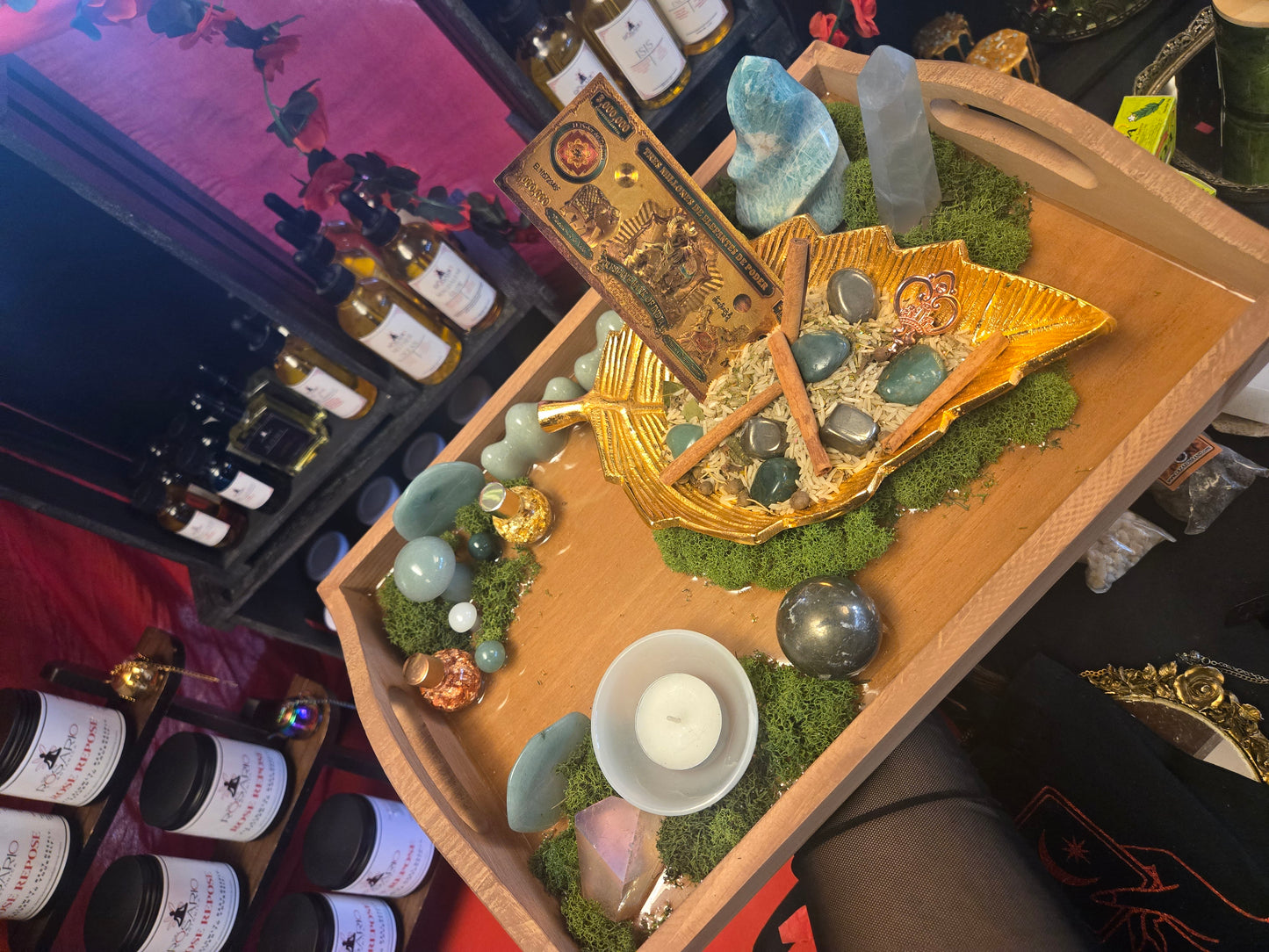 Money / prosperity altar