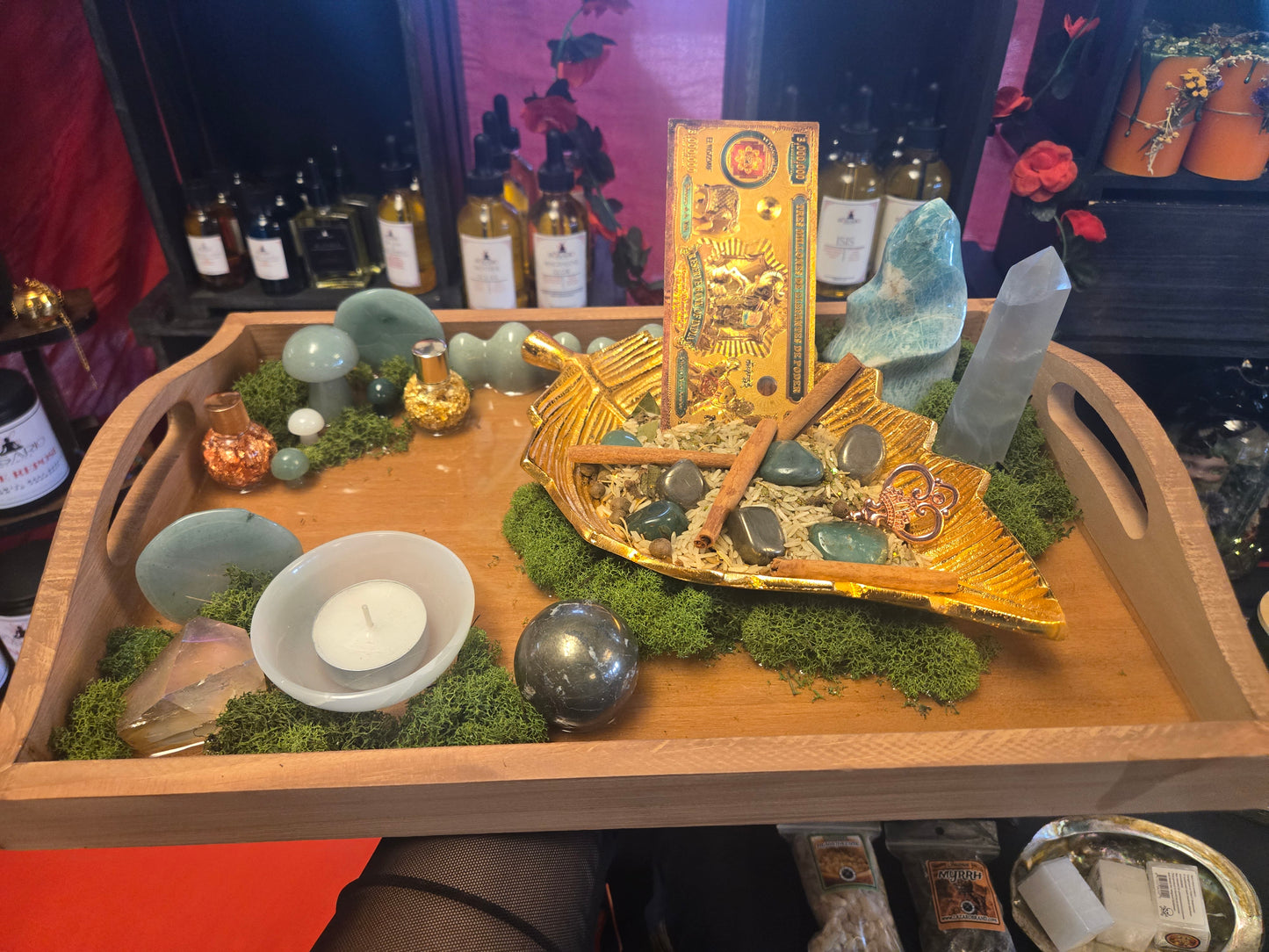 Money / prosperity altar