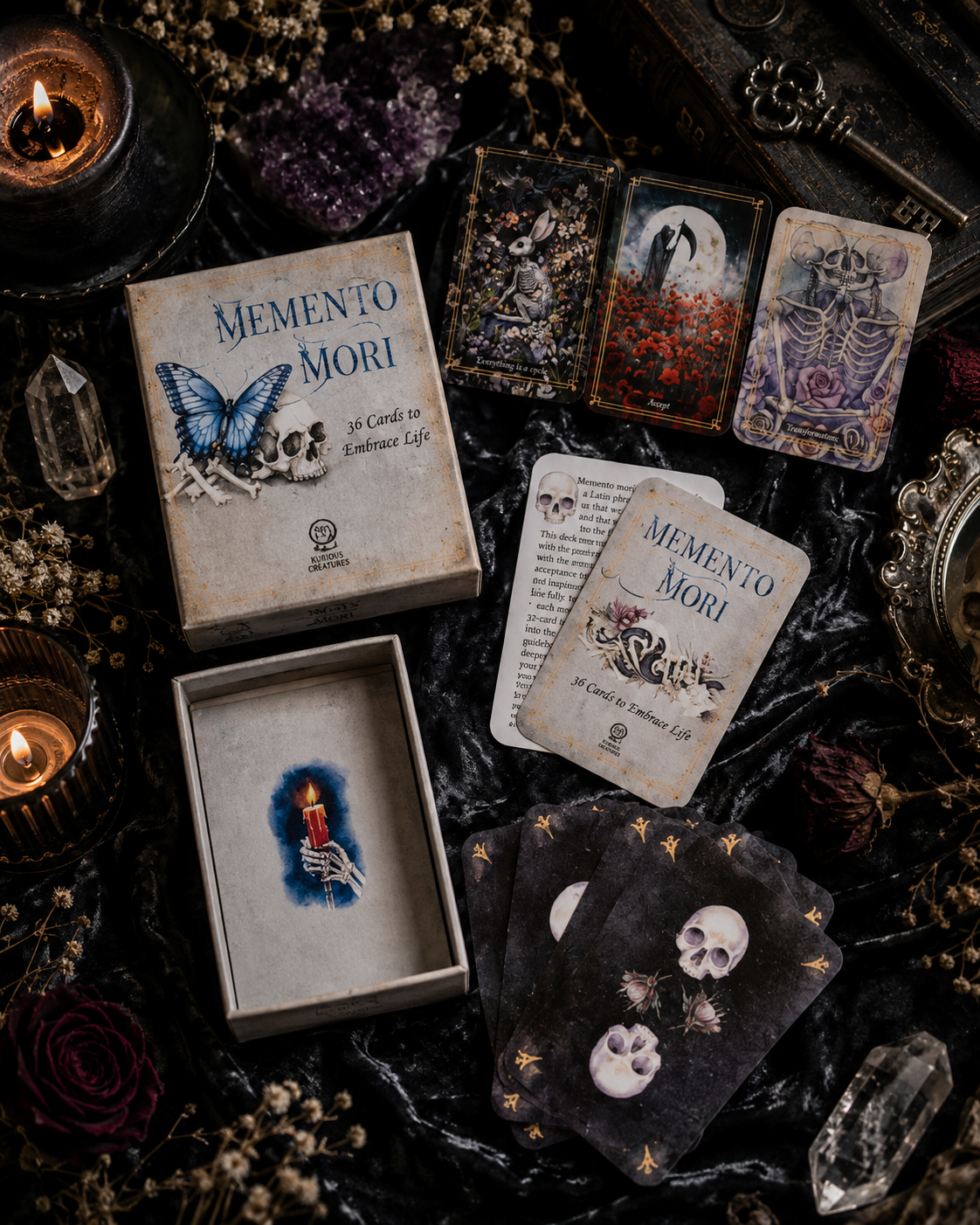Memento Mori — 36 Cards to Embrace Life 💀🦋